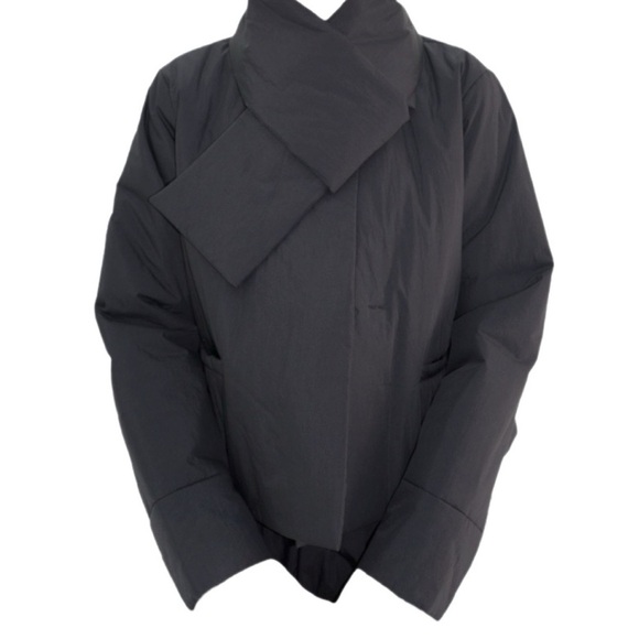 Eunoia Women’s Black Free Size Button Padding Jacket NWOT - Picture 6 of 12